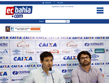 Tablet Screenshot of ecbahia.com